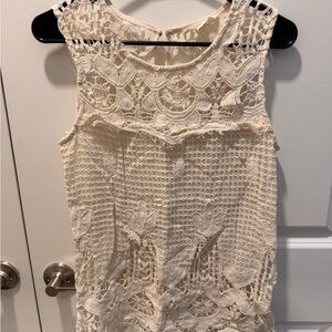 Lovestitch Ivory Lace Top